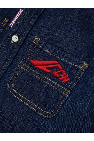 denim cotton shirt DSQUARED KIDS | DQ3139D0AFMDQ01